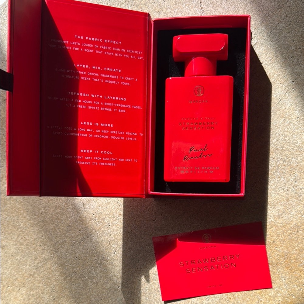 OAKCHA X PAUL Strawberry Sensation Red Boxed NEW